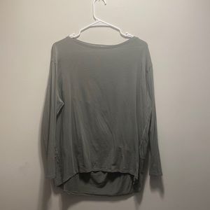 Lululemon long sleeve top, green.